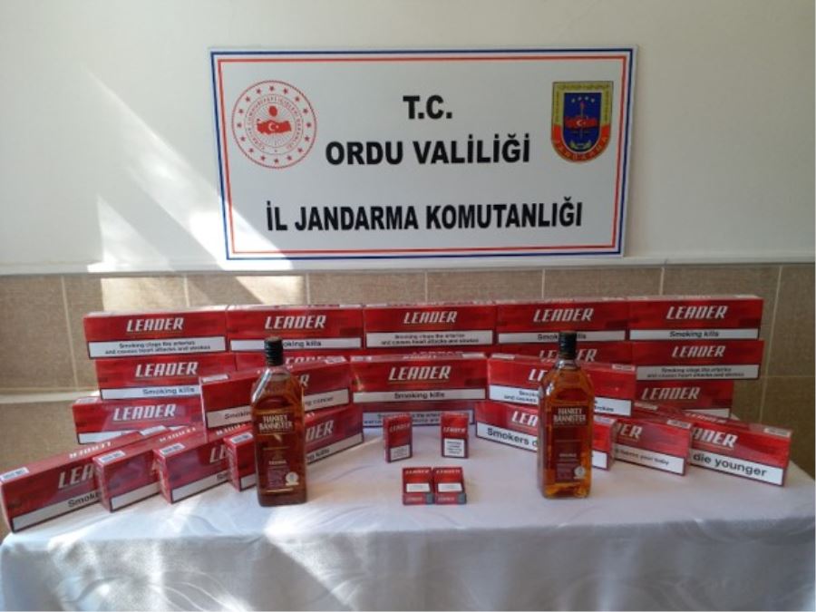 254 PAKET KAÇAK SİGARA YAKALANDI