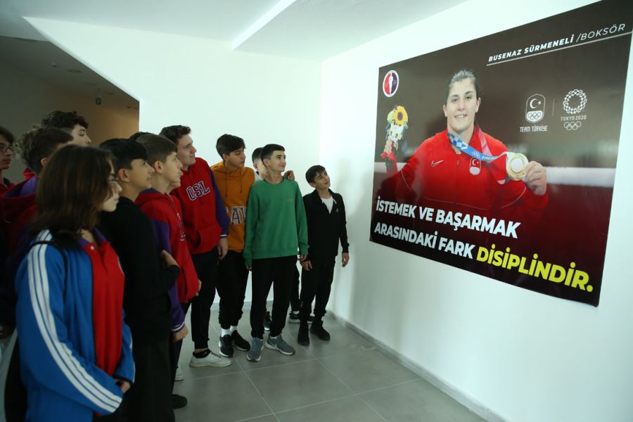 SPOR LİSESİ ÖĞRENCİLERİNE OKUL OLDU