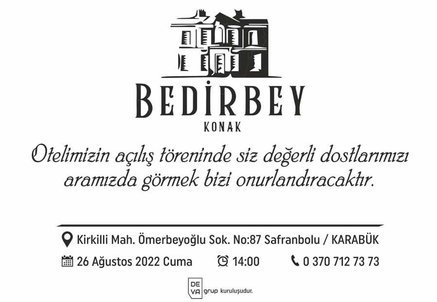 HİZMETE AÇILIYOR!