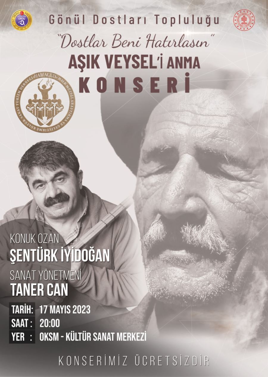 AŞIK VEYSEL ANILACAK!