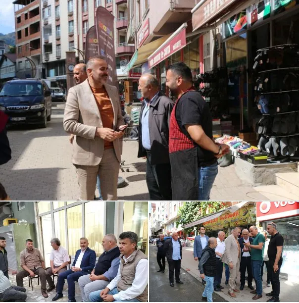 “HALKIMIZIN HİZMETKARIYIZ” 