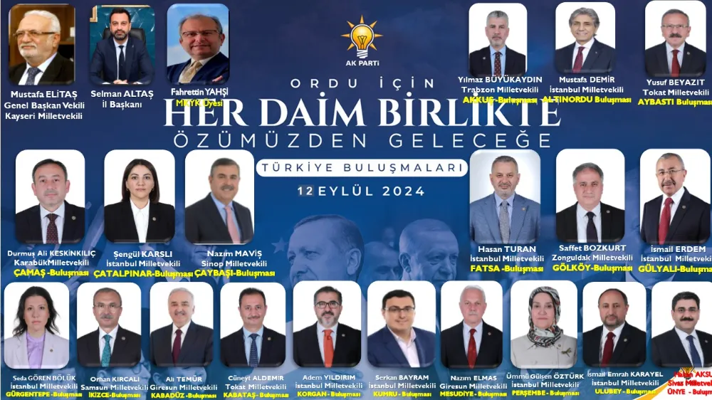  “AK PARTİ, Milletin PARTİSİDİR” 