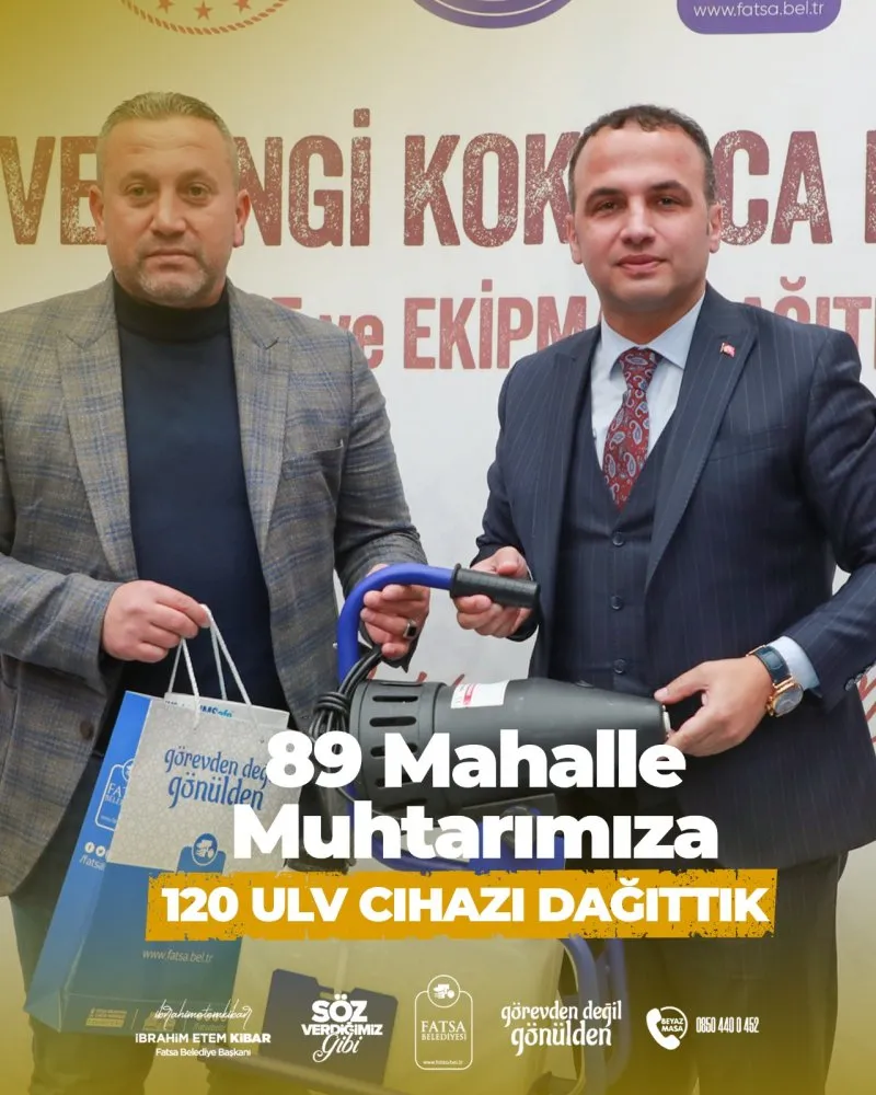 82 MAHALLE İLAÇLANDI!