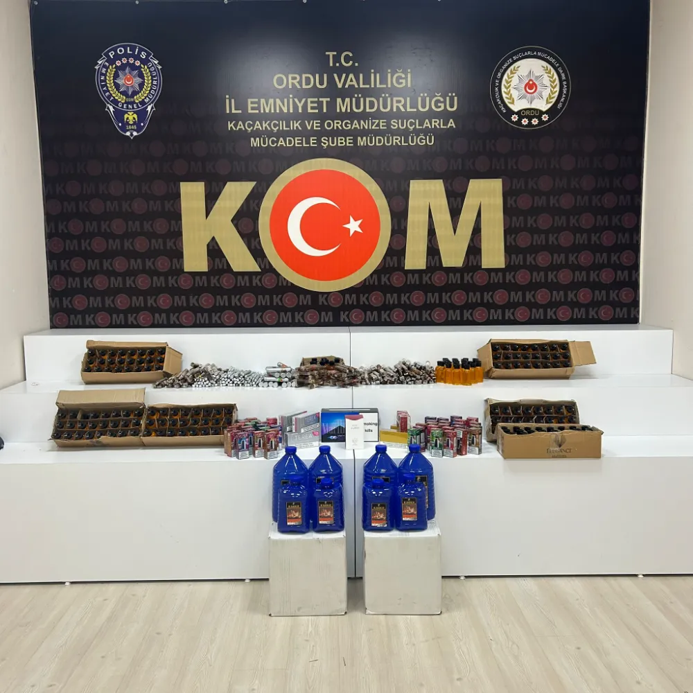 130 LİTRE ETİL ALKOL ELE GEÇİRİLDİ