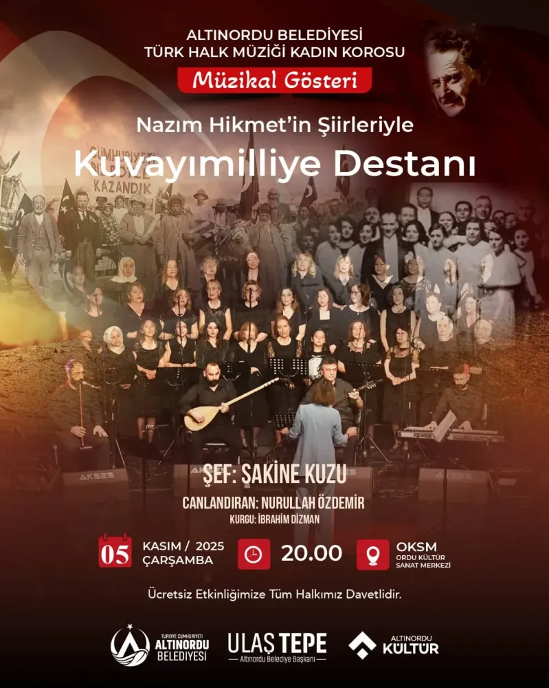 NAZIM HİKMET RÜZGÂRI ESECEK!