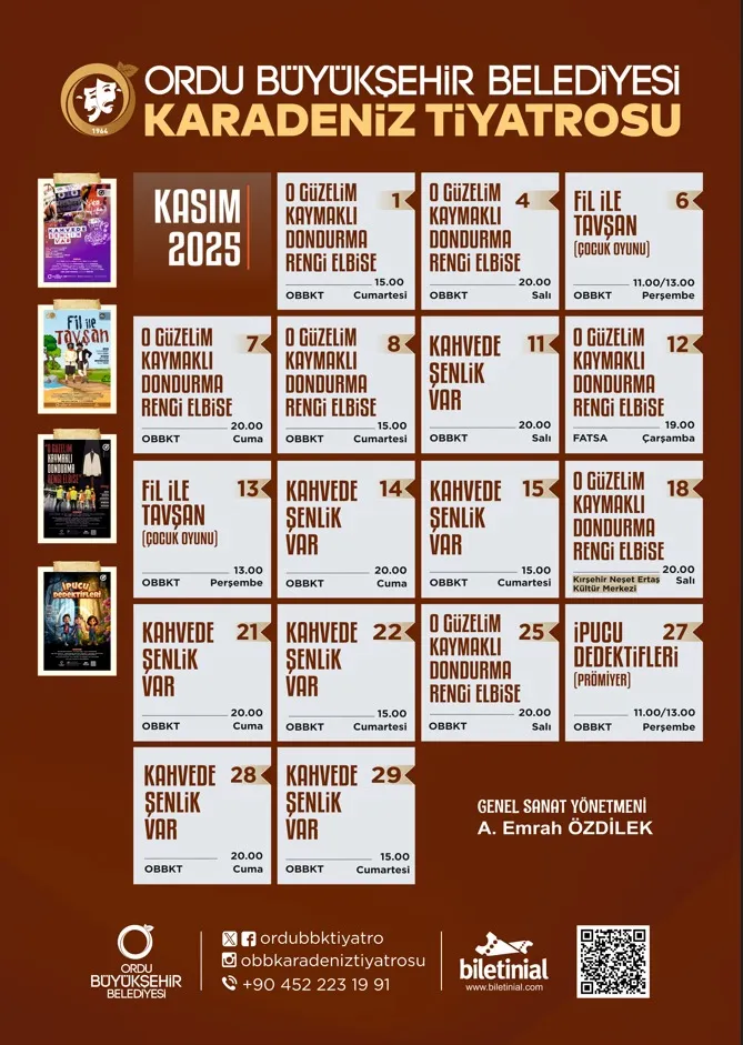 TİYATROYA DOYURACAK!