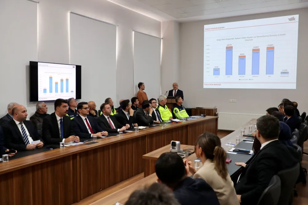 TRAFİK VE KIŞ TEDBİRLERİ GÖRÜŞÜLDÜ!