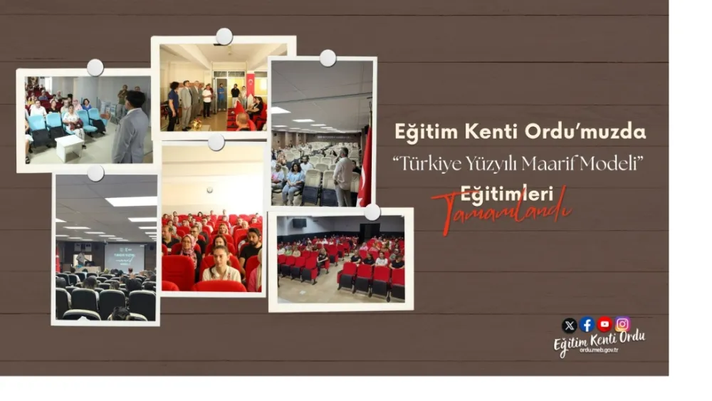 EĞİTİMLERİ TAMAMLANDI