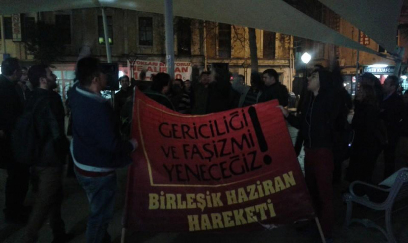 BİRLEŞİK HAZİRAN HAREKETİ?NDEN EYLEM
