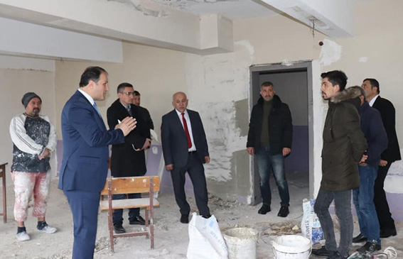 YENİ OKUL BİNASI HAZIR GİBİ